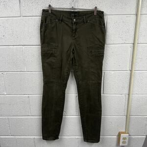 prAna Womens 10 Louisa Skinny Cargo Pants Utilitarian Outdoor Hiking Activewear